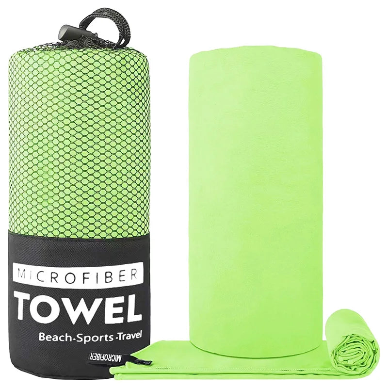 New Microfiber Towel Sports Quick Dry Super Absorbent Camping Towel Ultra Soft Lightweight Gym Swimming Yoga Beach Towel