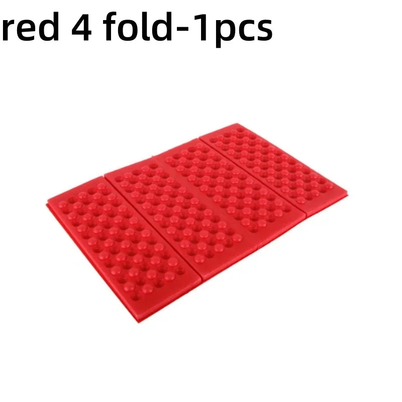 Folding Camping Mat Seat Waterproof XPE Foam Seat Cushion Poatable Picnic Pad Beach Chair for Hiking Fishing Mountaineering