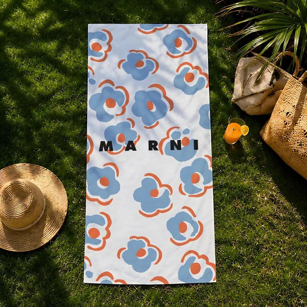 Brand M-MARNI Towel beach towel, quick drying absorbent bath towel for Swim,Gym,Camping,Outdoor hot