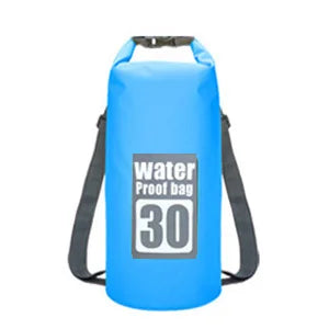 5L/10L/15L/20L/30L Outdoor Sport PVC Waterproof Storage Dry Bag For Canoe Kayak Rafting  Swimming Travel Kit Sack Backpack