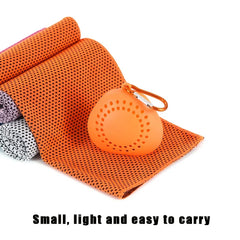 Ice Cooling Microfiber Towel Quick Dry Soft Lightweight Gym Yoga Camping Running Beach Sports Towel Super Absorbent for Outdoor