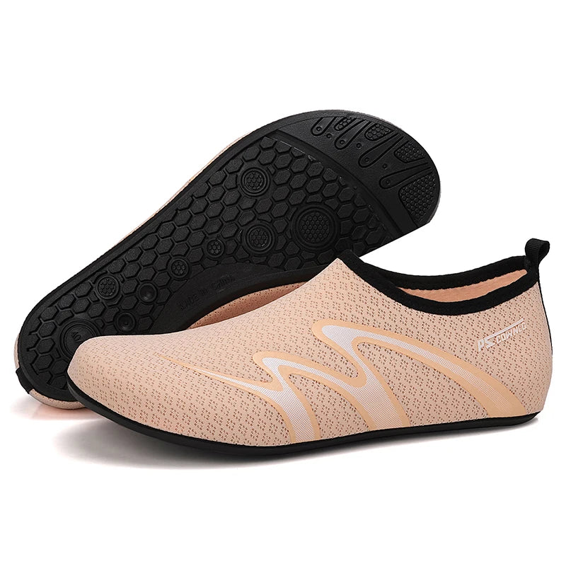Men Women Children Quick Dry Water Sports Barefoot Feeling Wading Shoes, Swimming Water Shoes, Windsurfing, Surfer，Yoga Shoes
