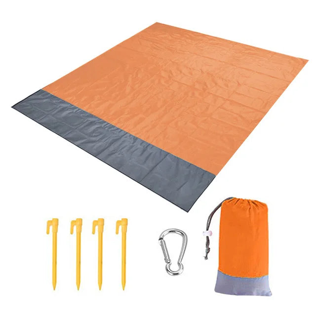 2026 Oversized Beach Mat Sand Free Beach Towel Outdoor Travel Camping Beach Blanket Home Decor Rugs Portable Foldable Picnic Mat