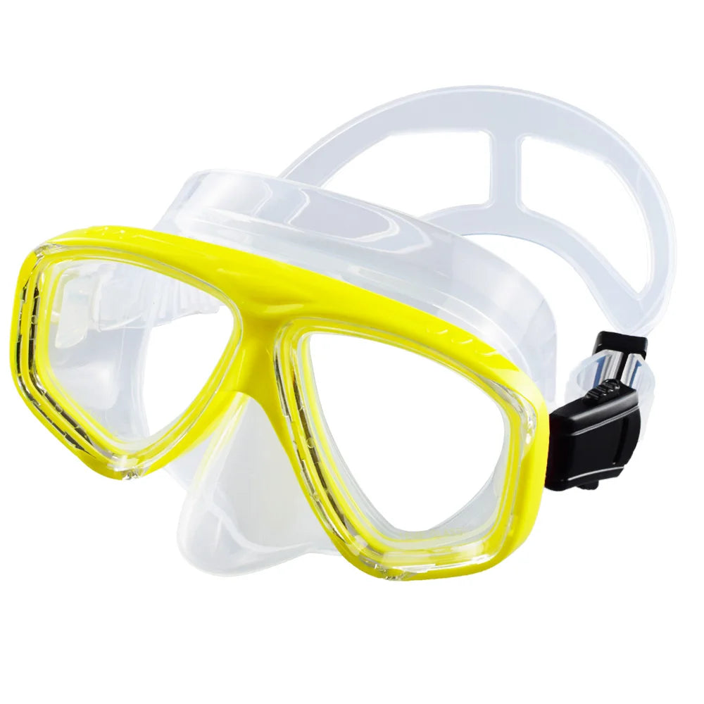 Diving Mask Optical Nearsighted Myopia Diving Glass Scuba Swimming Googles Tempered Glasses Short-Sighted Reading -1.0 to -9.0